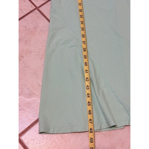 Polo Ralph Lauren Women Size M Mint Green Short Sleeve Maxi Dress Minimalist - Picture 11 of 13